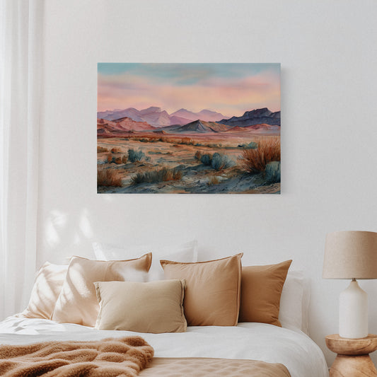 Dawn Paints The Desert's Wild Heart