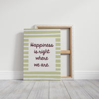 Happiness in the Stripes