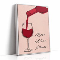 Crimson Pour: An Evening's Indulgence
