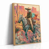 Vaquero at the Painted Mesa