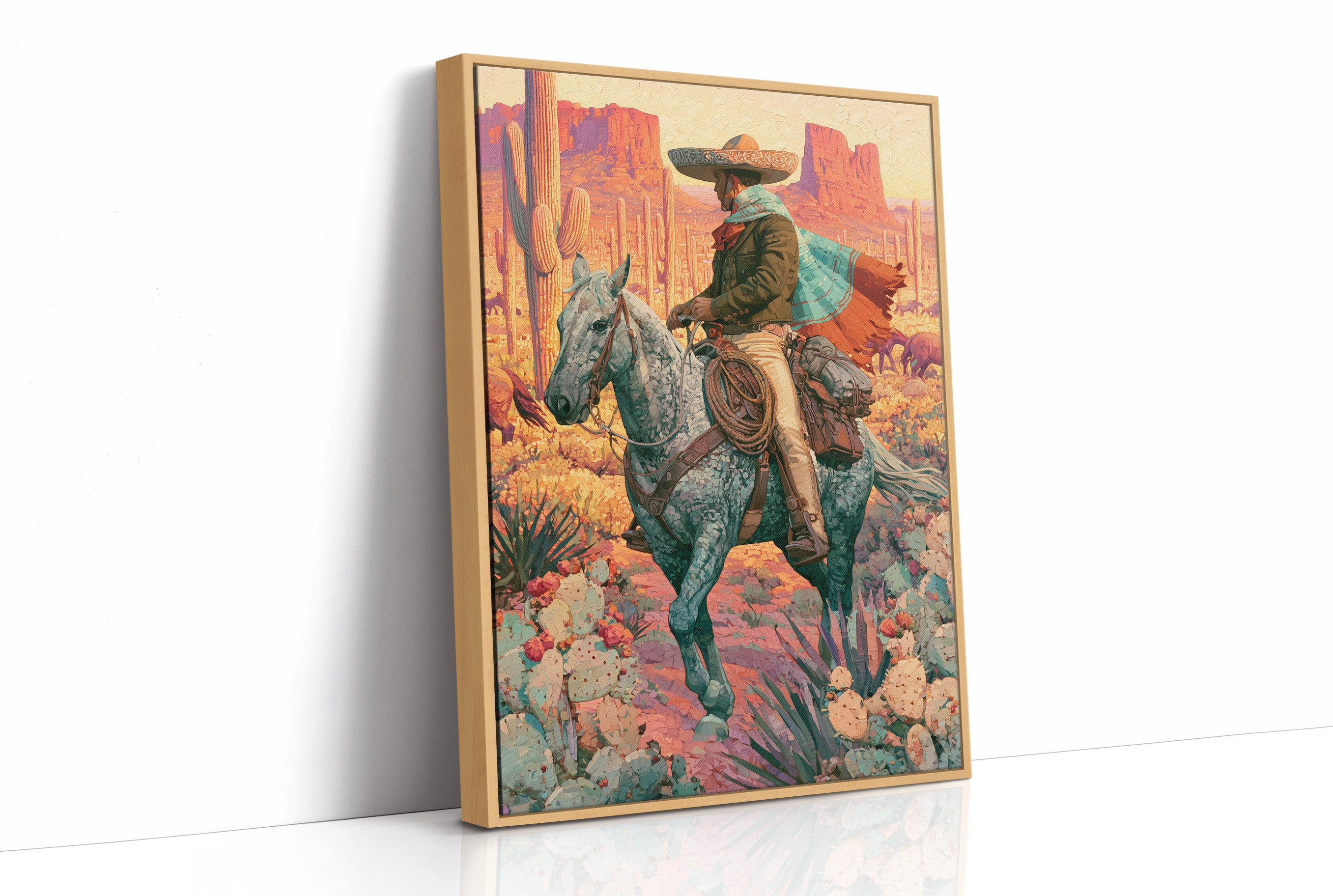 Vaquero at the Painted Mesa