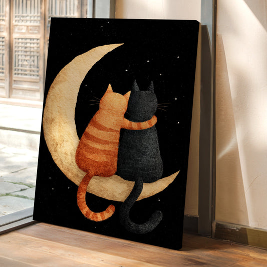 Beneath Moonlight's Gentle Embrace