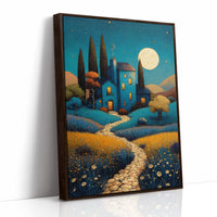 Moonlit Path To Tuscan Dreams