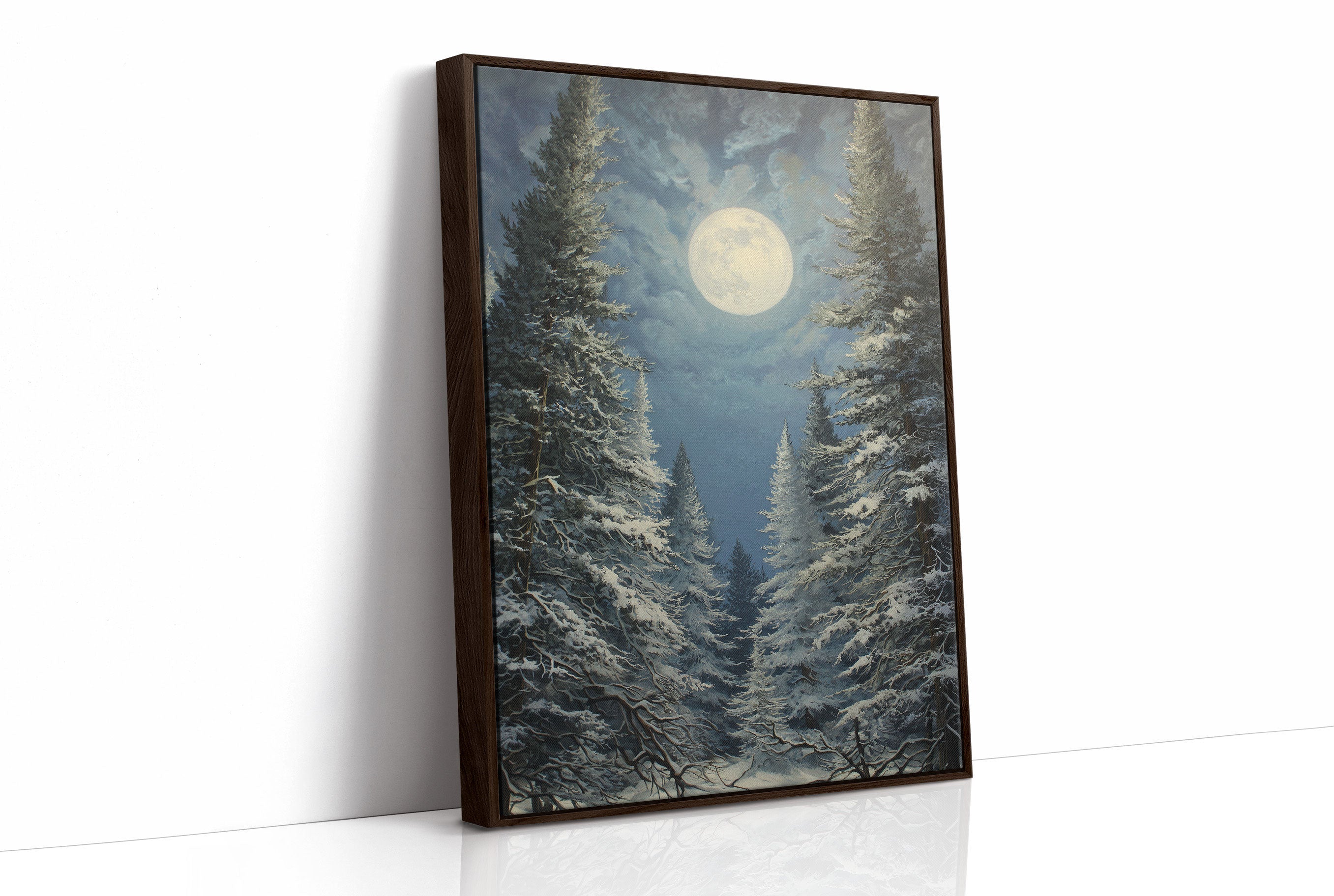 Moonlit Pines Share Winter's Secret