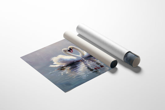 Hearts Entwined Upon Still Waters