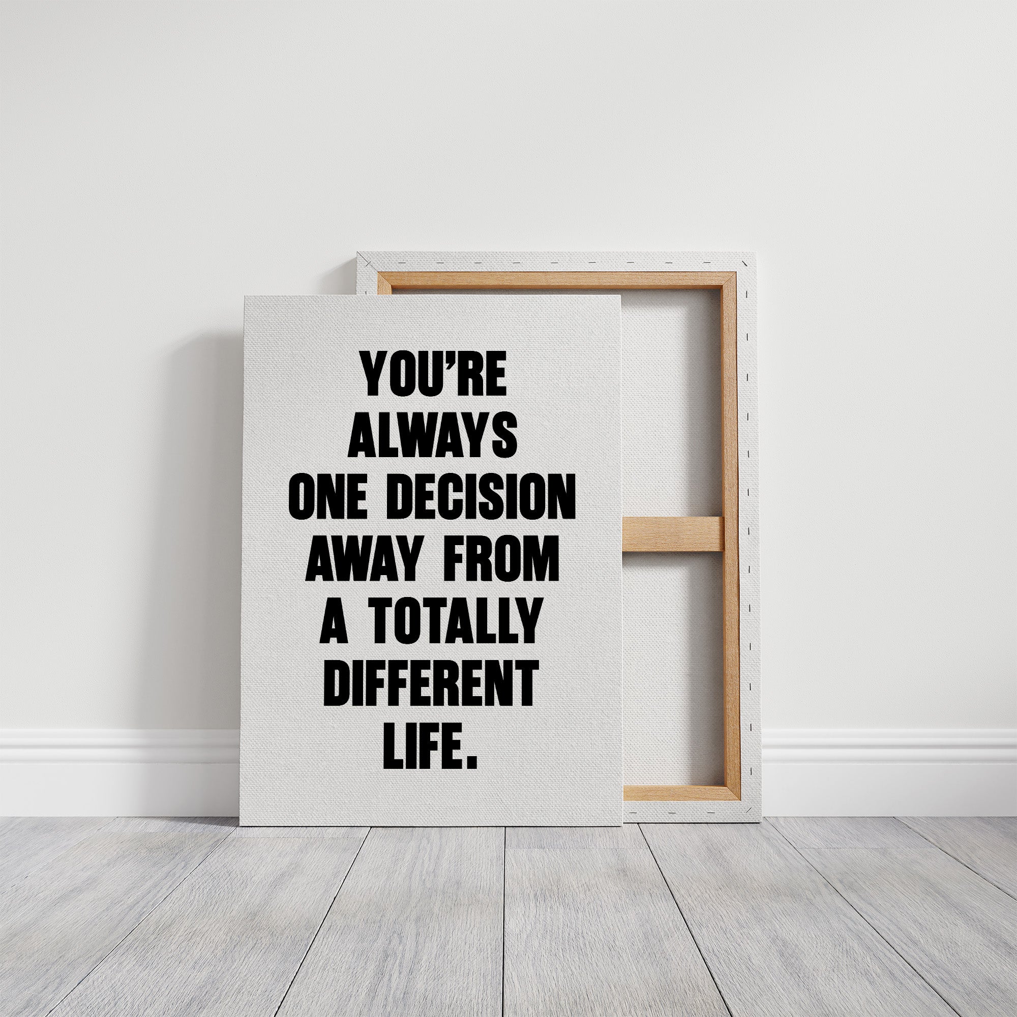 Home Sweet Home Bold Typography Print