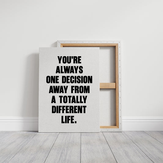 Home Sweet Home Bold Typography Print