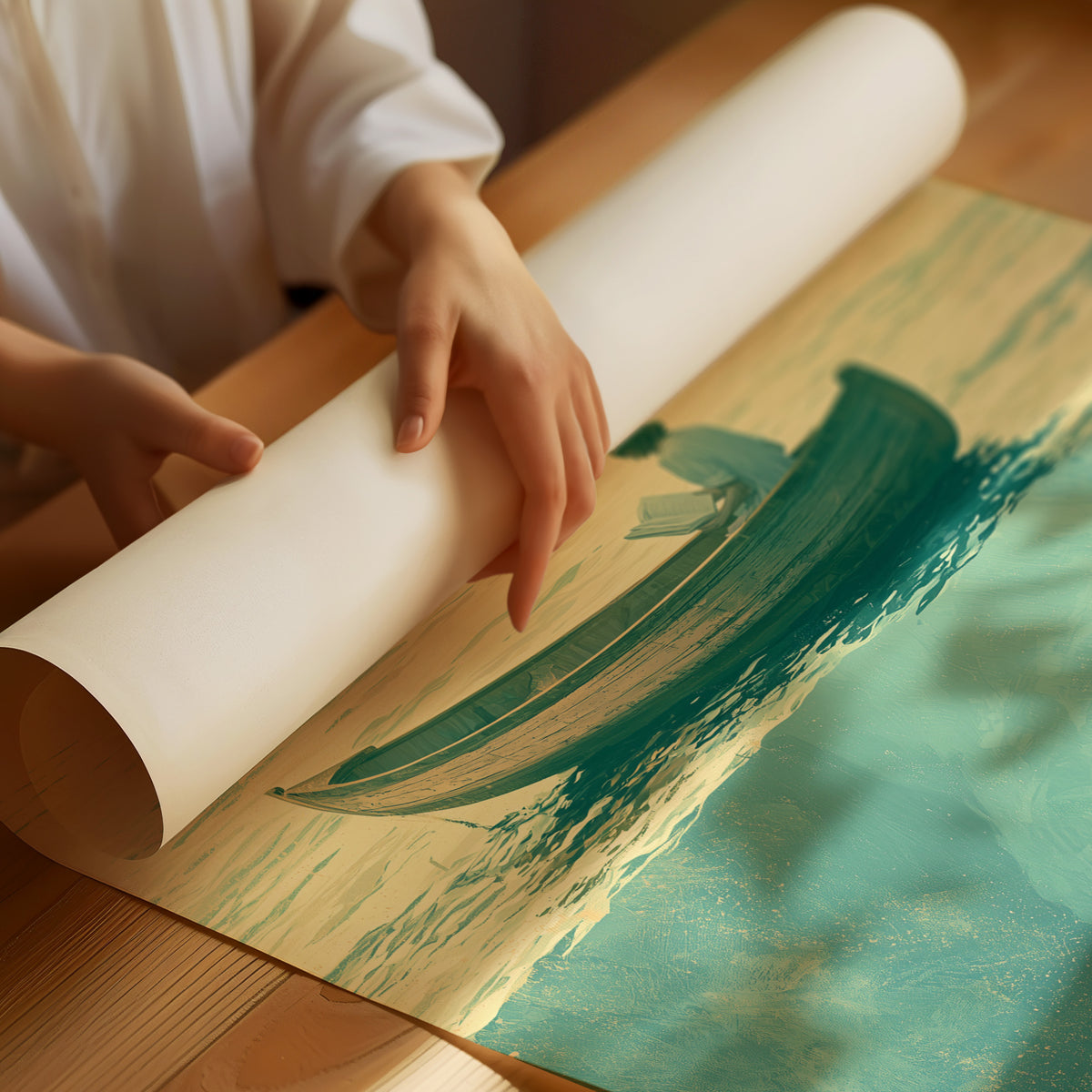 Two Whales, One Quiet Reader