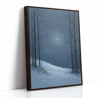 Moonlit Forest Beckons Winter Dreams