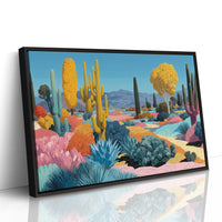 Saguaros Dance In Rainbow Valleys