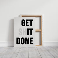One Percent Better Minimalist Motivation Print