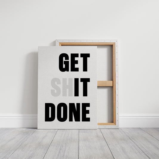One Percent Better Minimalist Motivation Print
