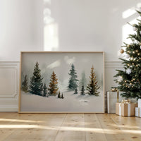 Winter Pines Paint December's Song