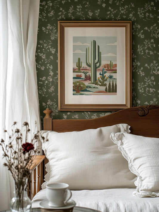 Saguaros Paint Their Desert Symphony