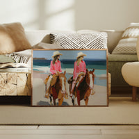 Sisters Riding the Coastal Breeze