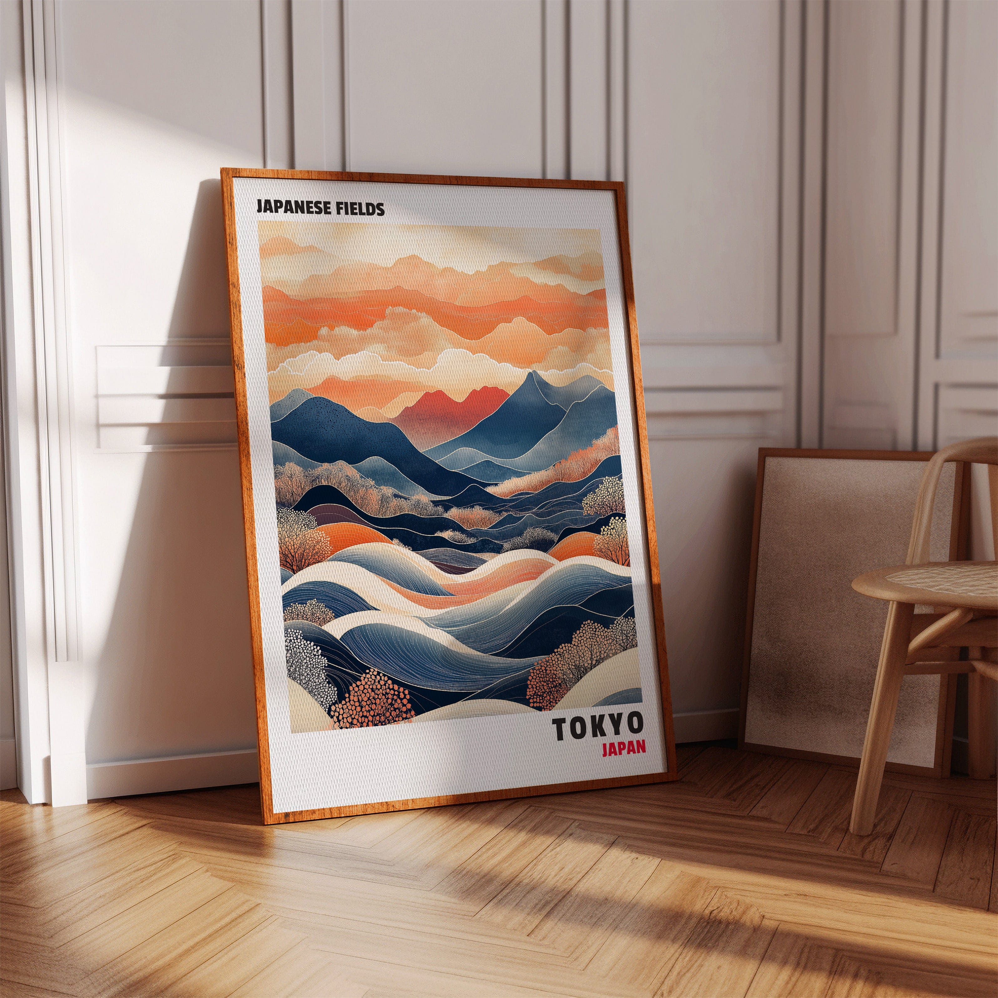 Japanese Fields – A Landscape in Motion