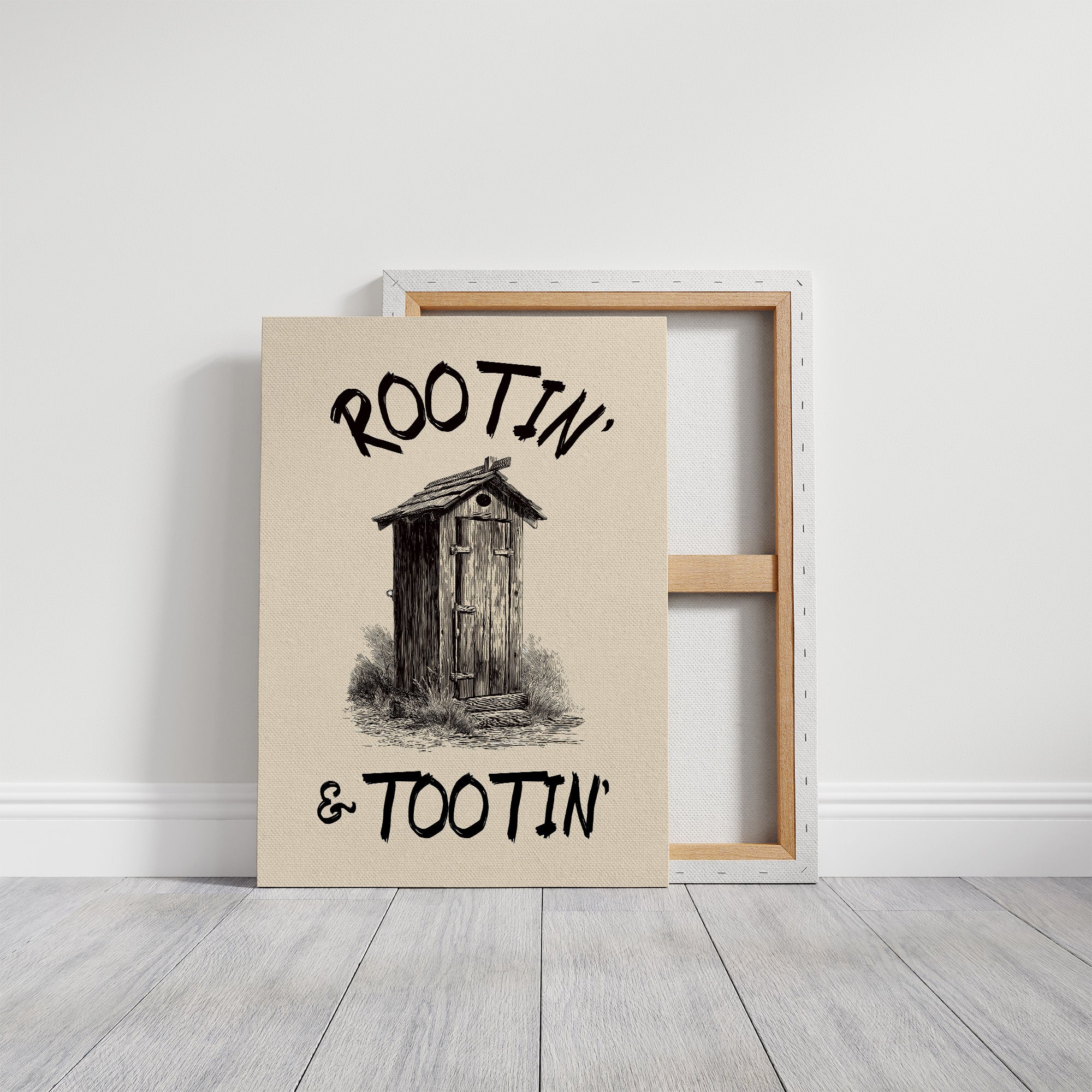 Rootin and Tootin Outhouse