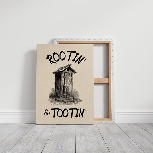 Rootin and Tootin Outhouse