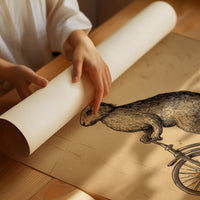 The Cycling Hare's Curious Journey