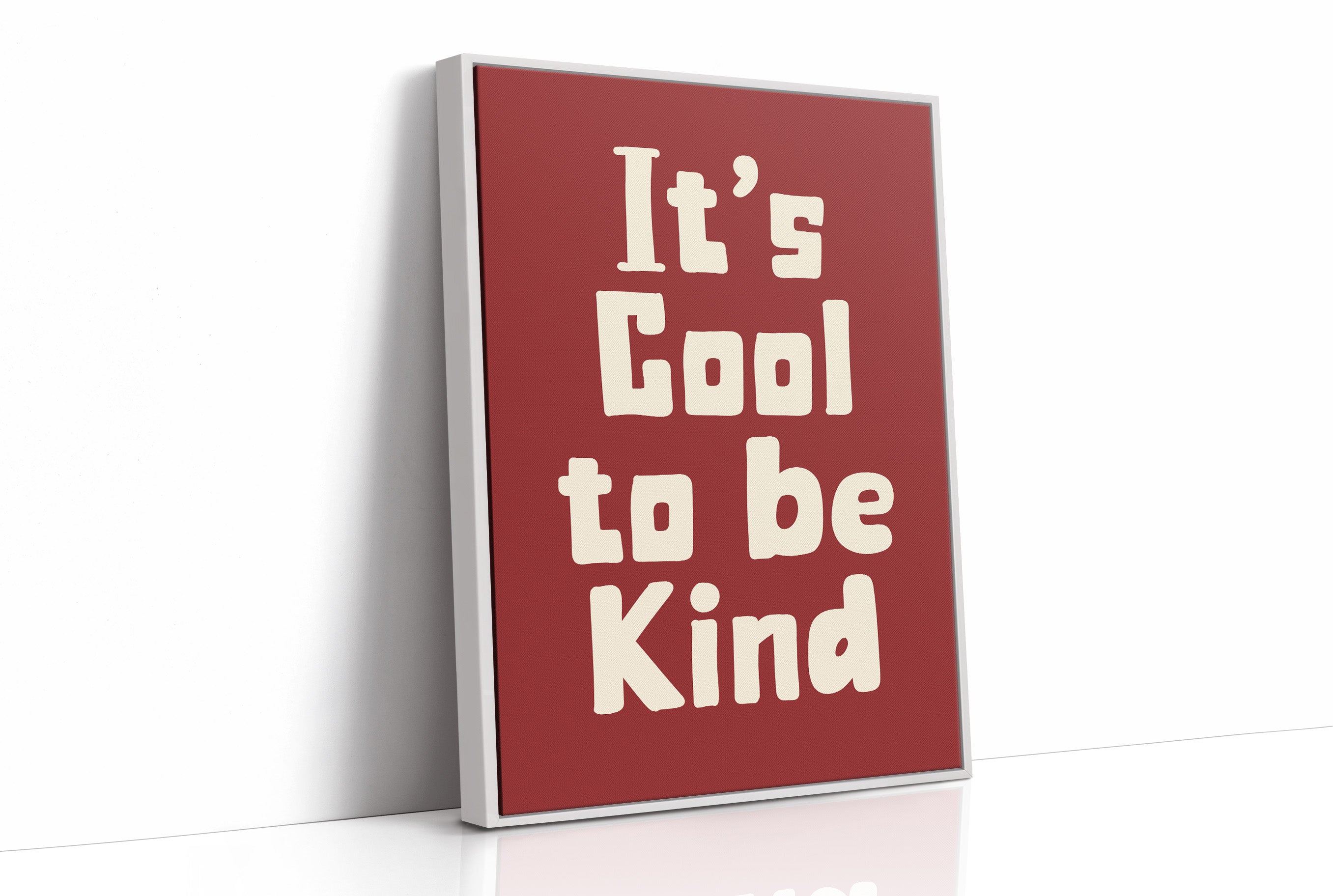 Cool to Be Kind (Brick Red)