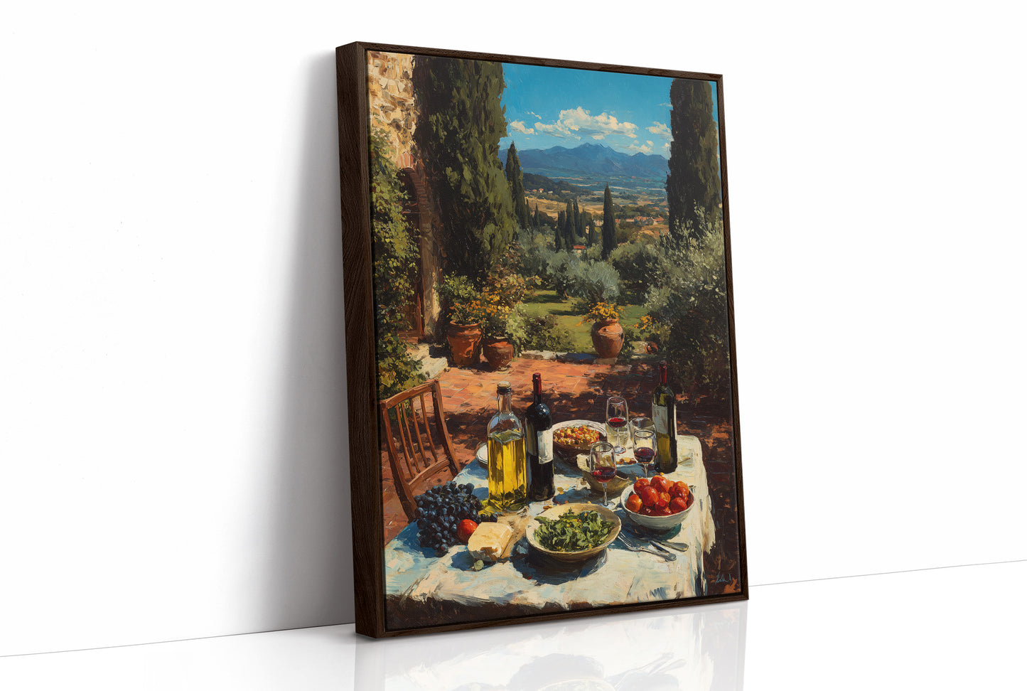 Lunch on the Tuscan Terrace