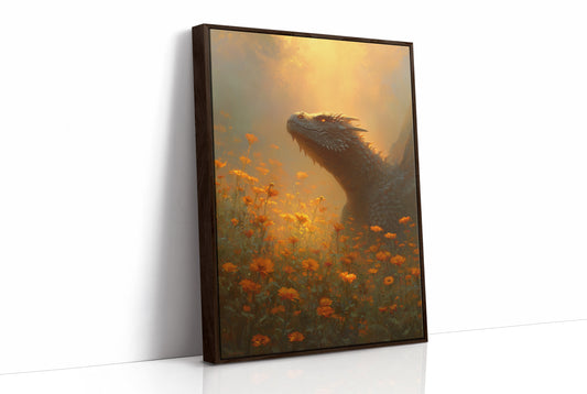 Ancient Scales Among Poppy Fields