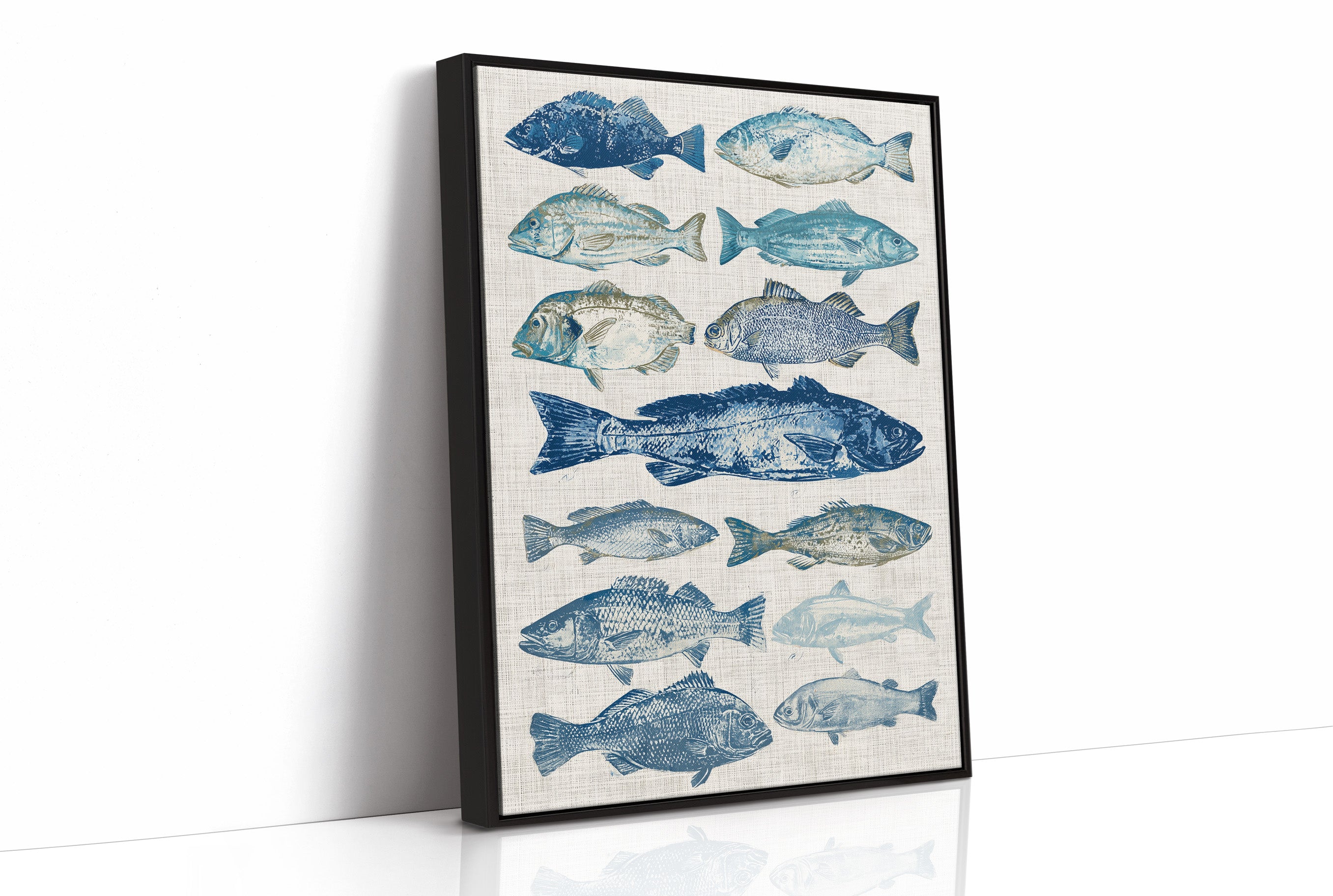 Gyotaku School in Blue