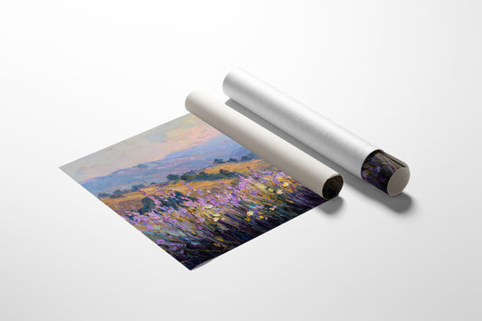 Fields of Painted Whispering Blooms