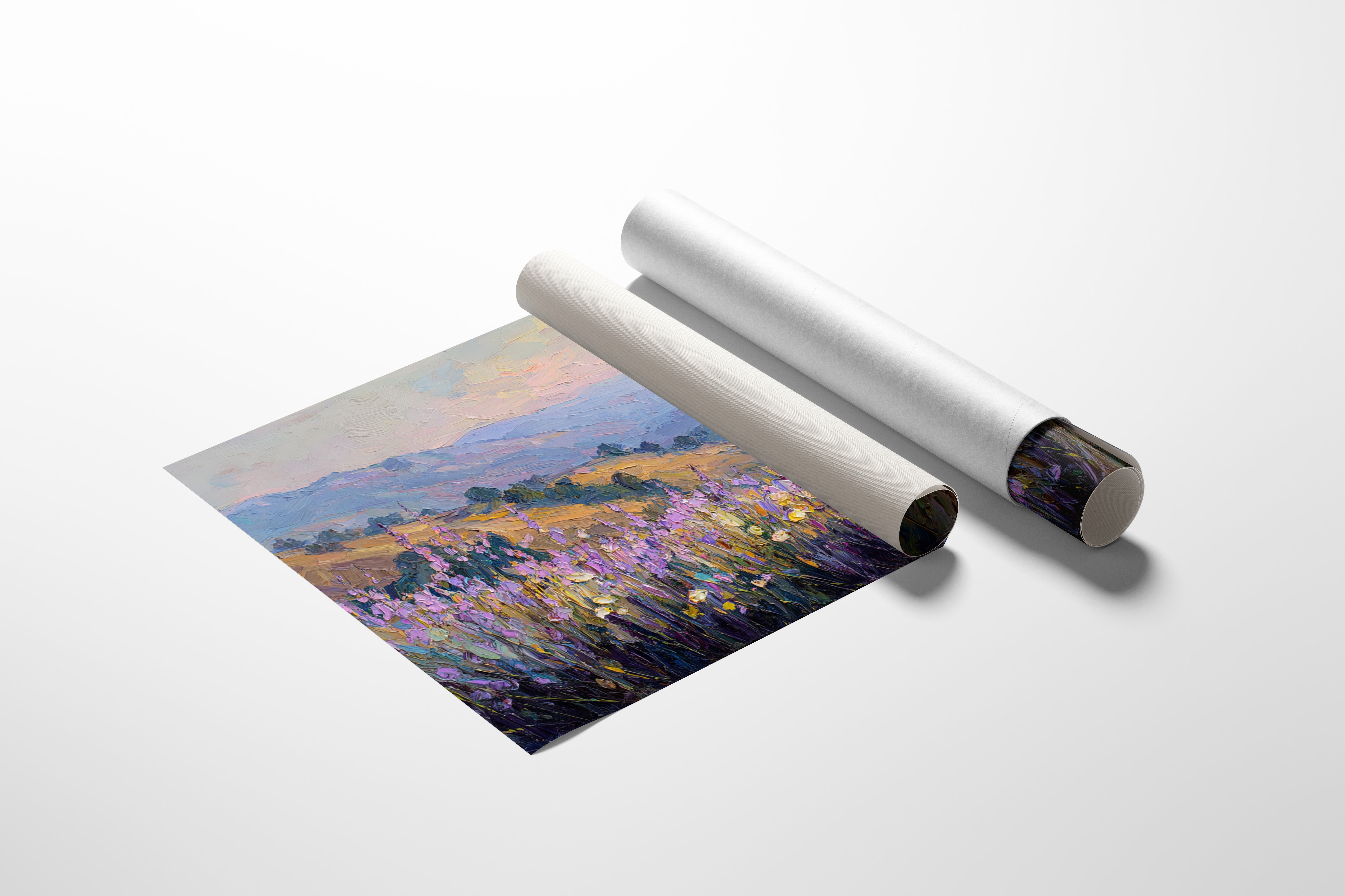 Fields of Painted Whispering Blooms