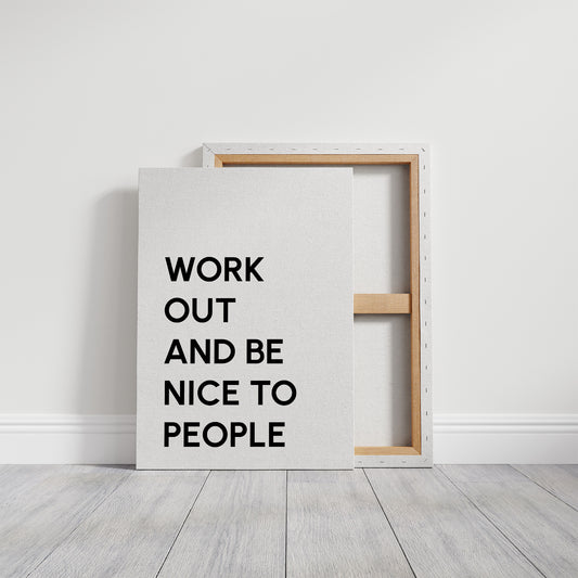 Work Hard Be Kind