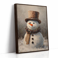 Frosty's Portrait In Golden Light