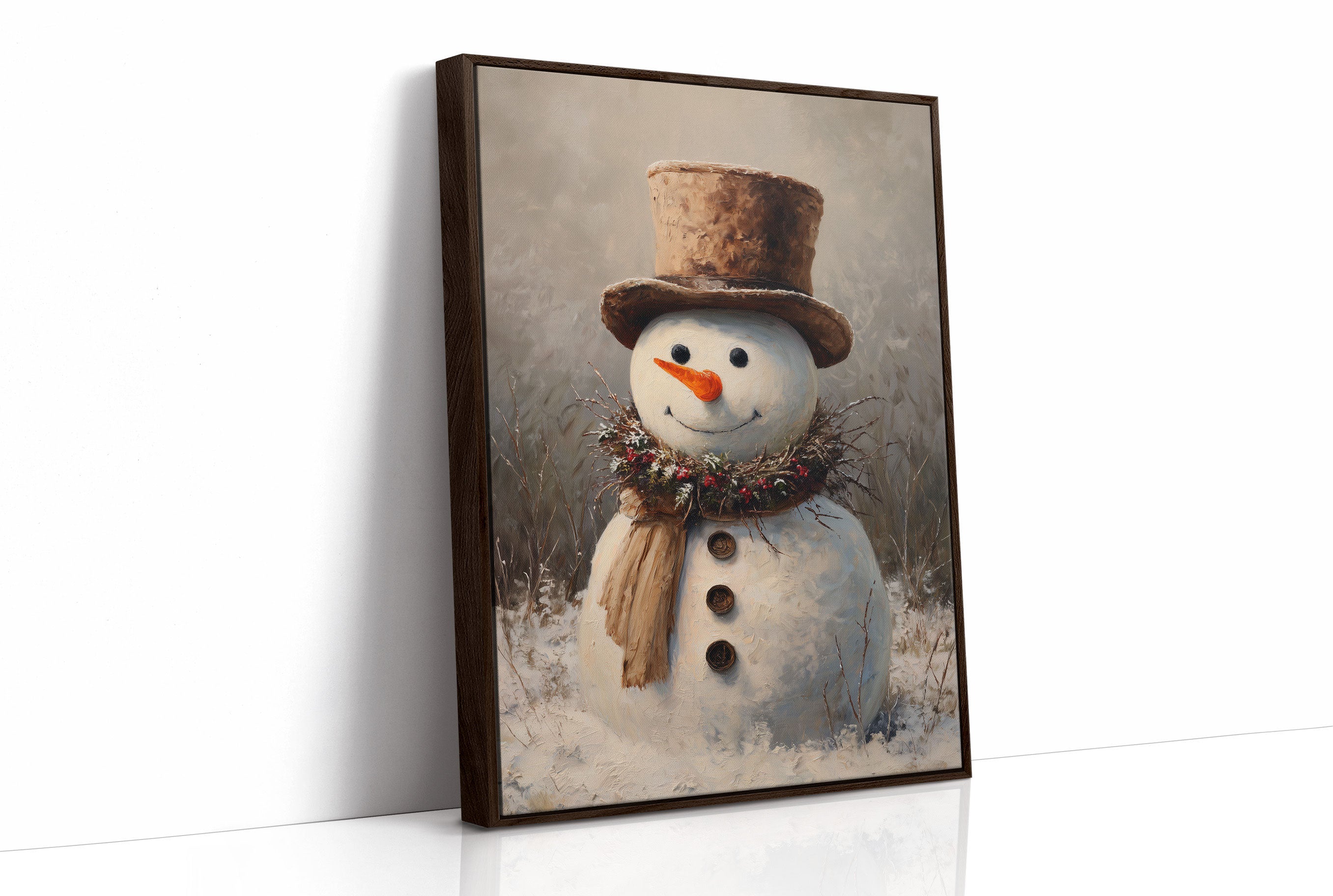Frosty's Portrait In Golden Light