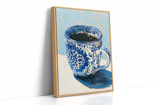 Morning Brew in Blue Speckle