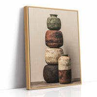Stacked and Weathered: The Vessel Tower and Its Companion Jar