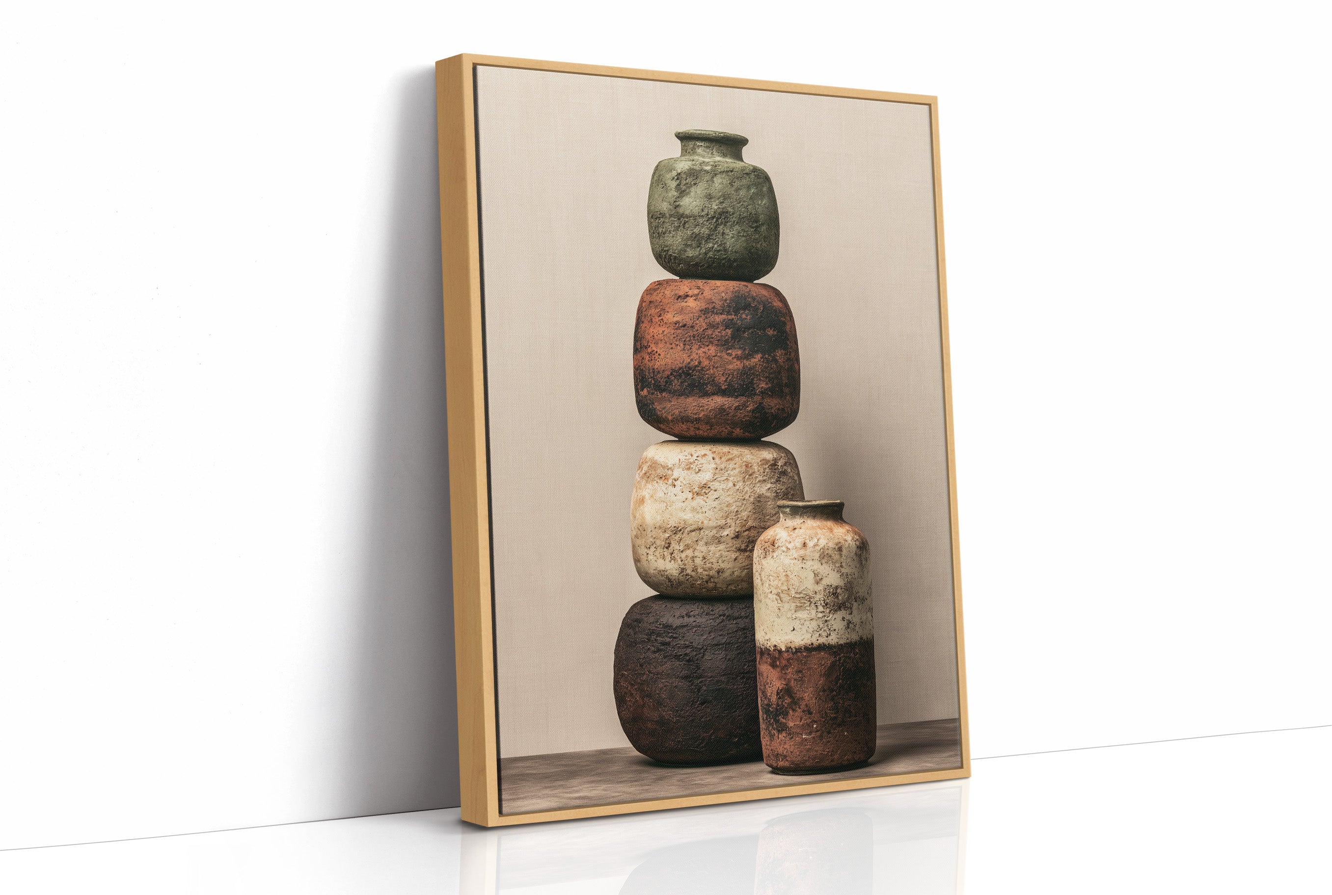 Stacked and Weathered: The Vessel Tower and Its Companion Jar