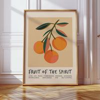 Fruit of the Spirit Citrus Branch Print