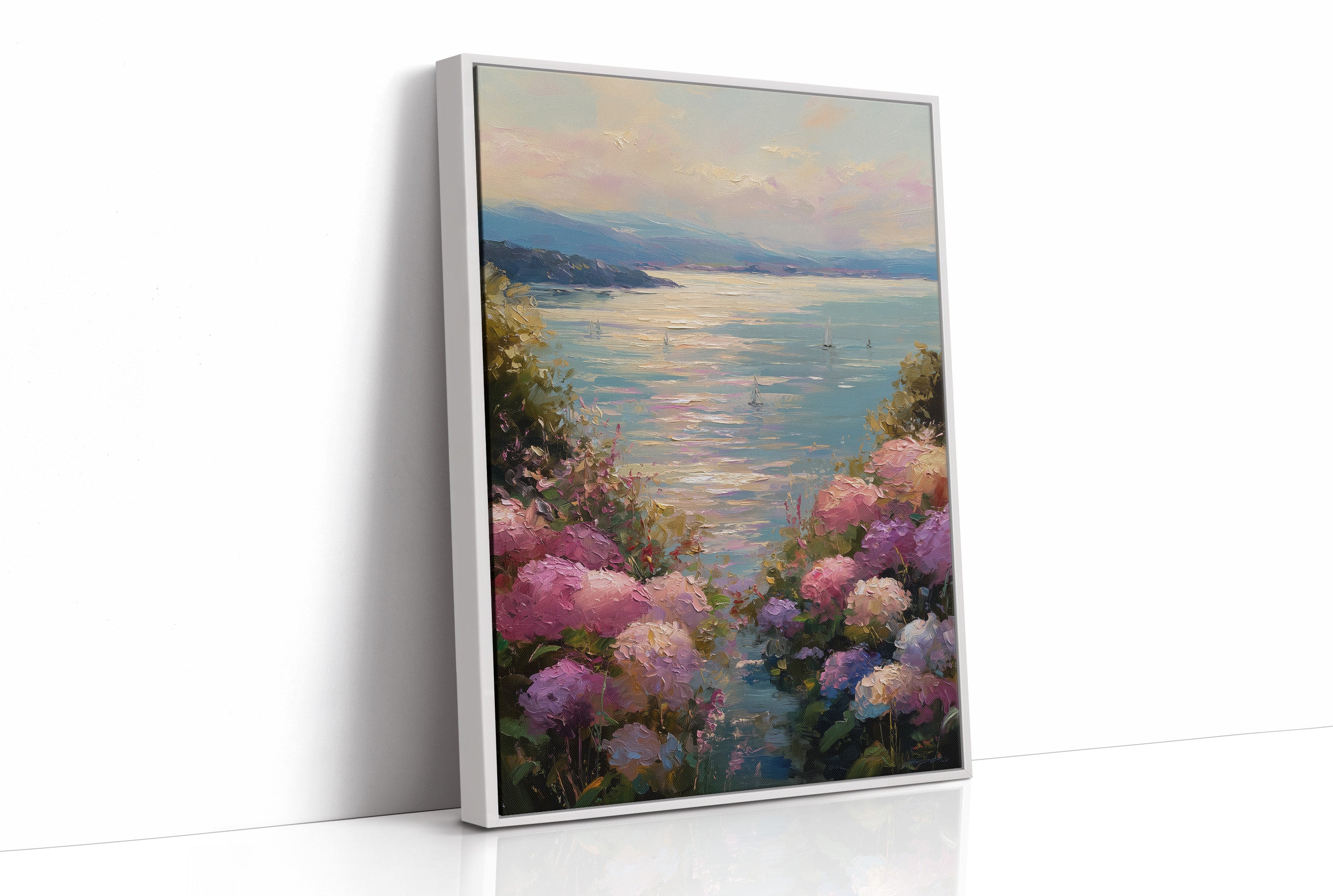 Hydrangeas All the Way to the Horizon