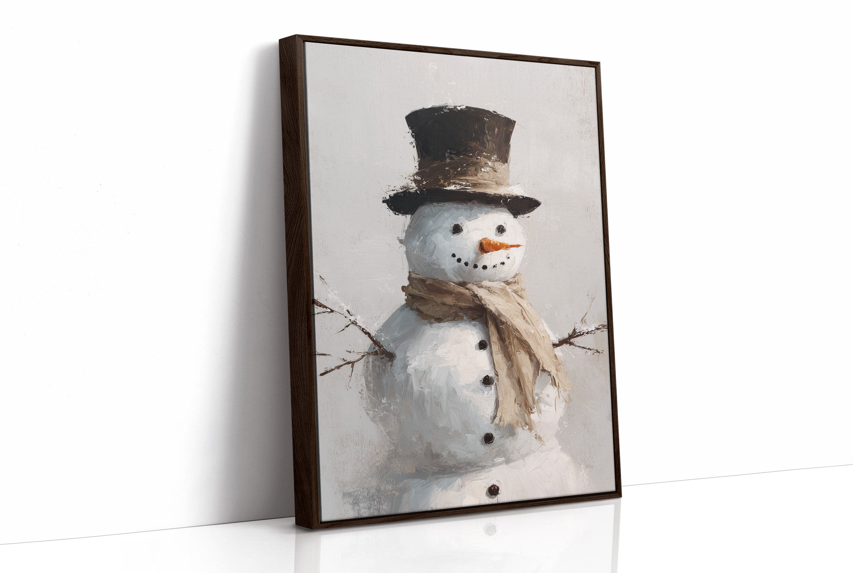 December's Gentle Friend Comes Calling