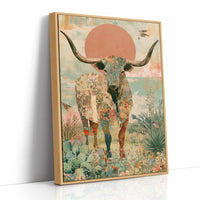 Longhorn in Full Bloom