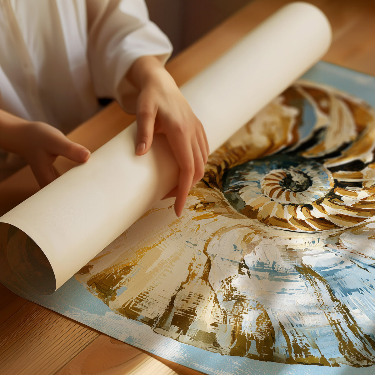 Golden Spiral, Nautilus Study