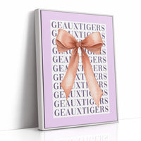 Purple Pride Wrapped in Coral Silk