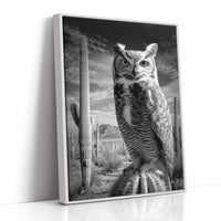 Saguaro Nights Watch The Owl