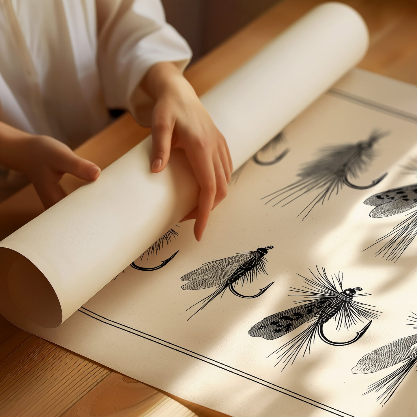 Twelve Flies, Waiting on the Water