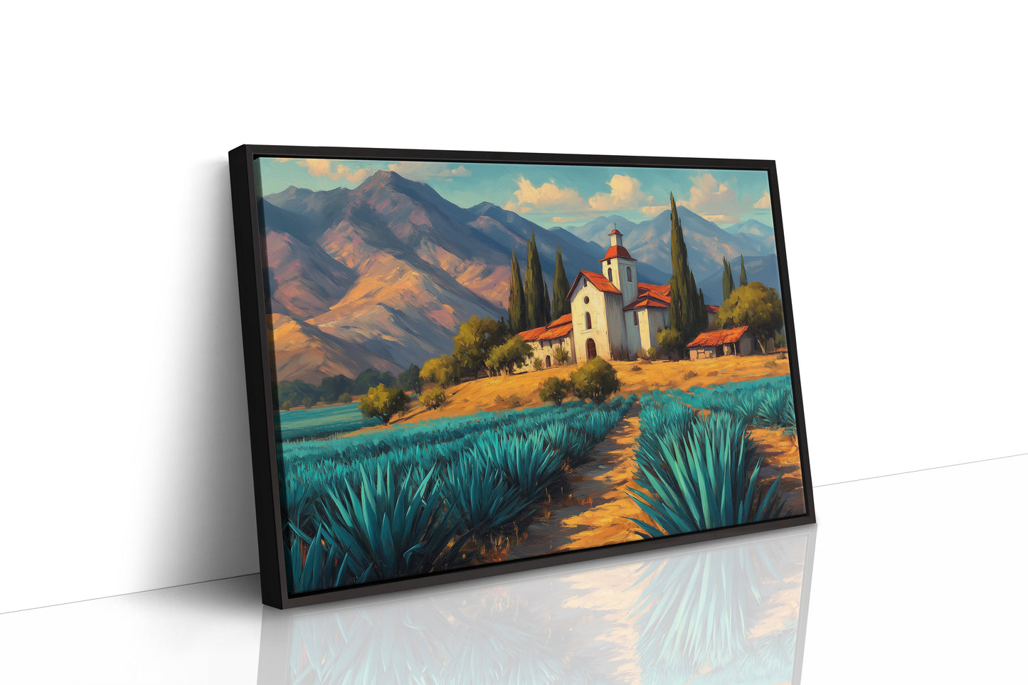 Agave Fields Lead To Sacred Light