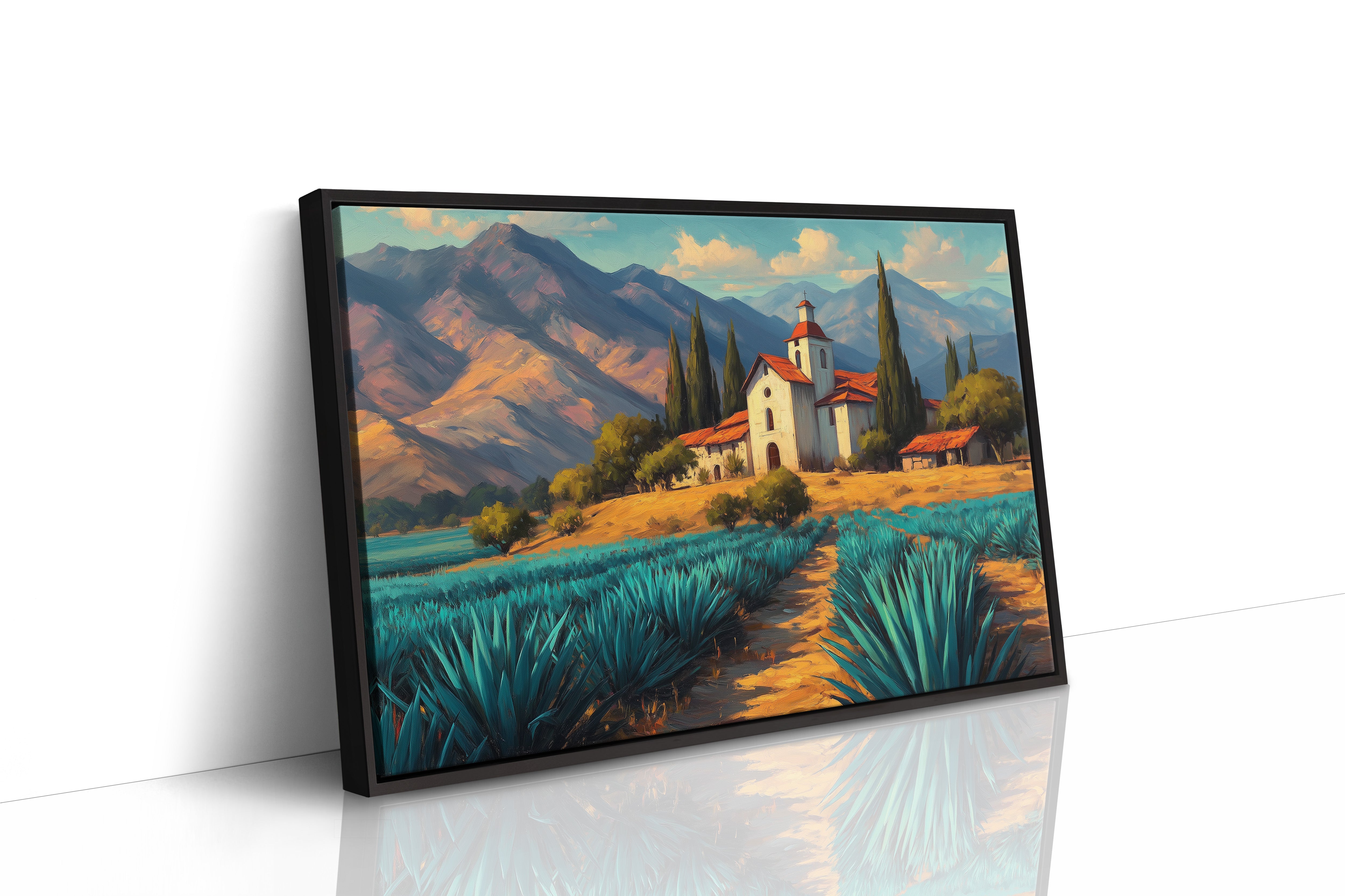 Agave Fields Lead To Sacred Light