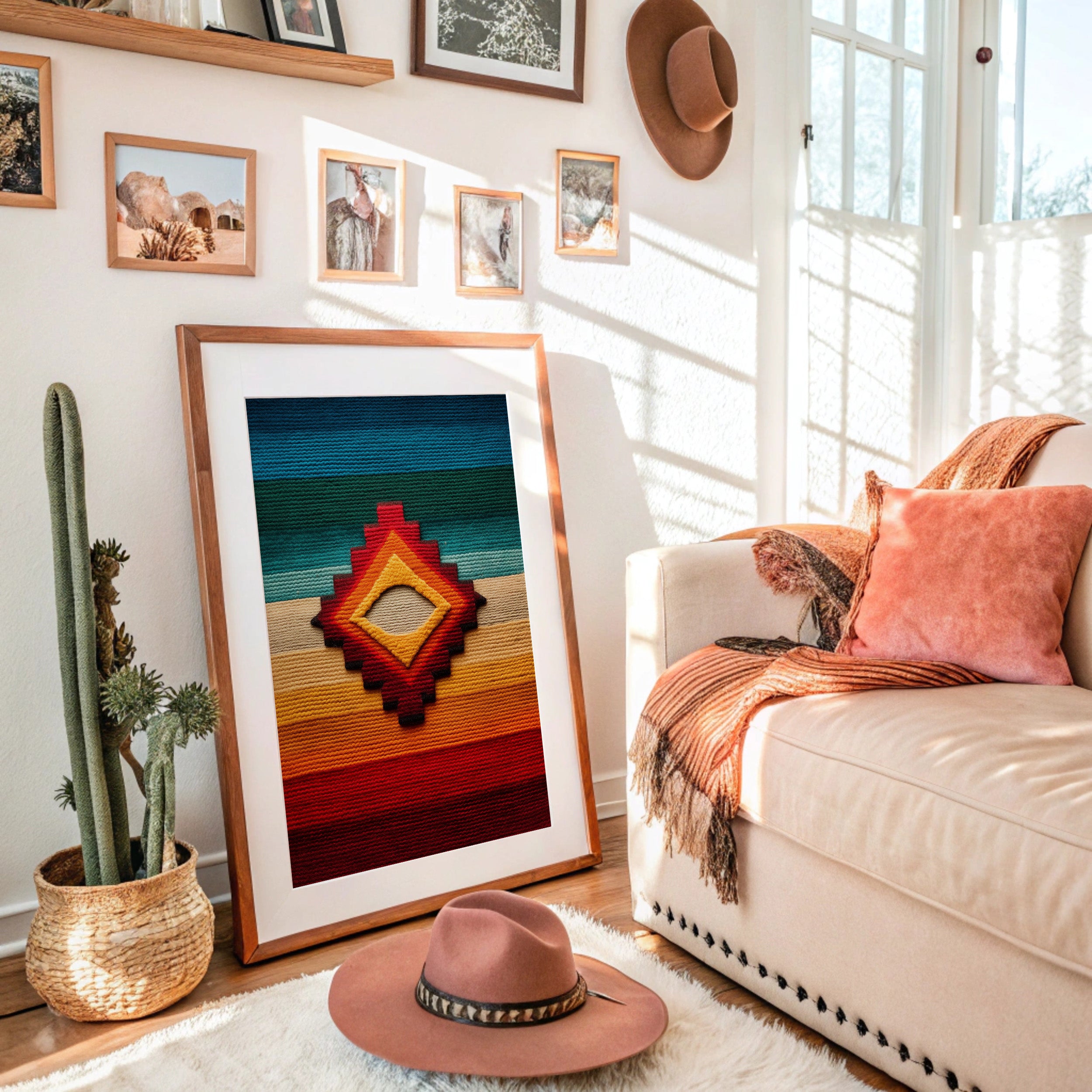 Sacred Symbols Paint Desert Horizons