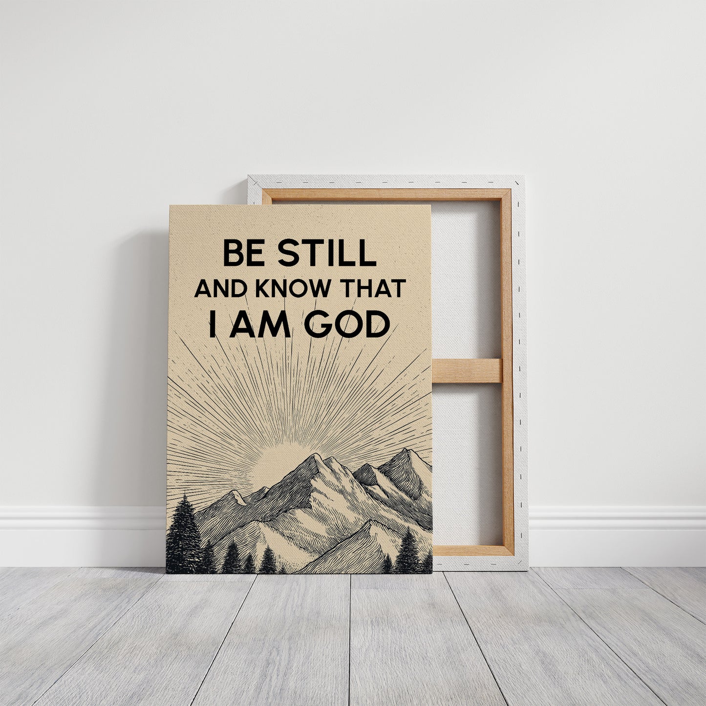 Be Still Mountain Sunrise