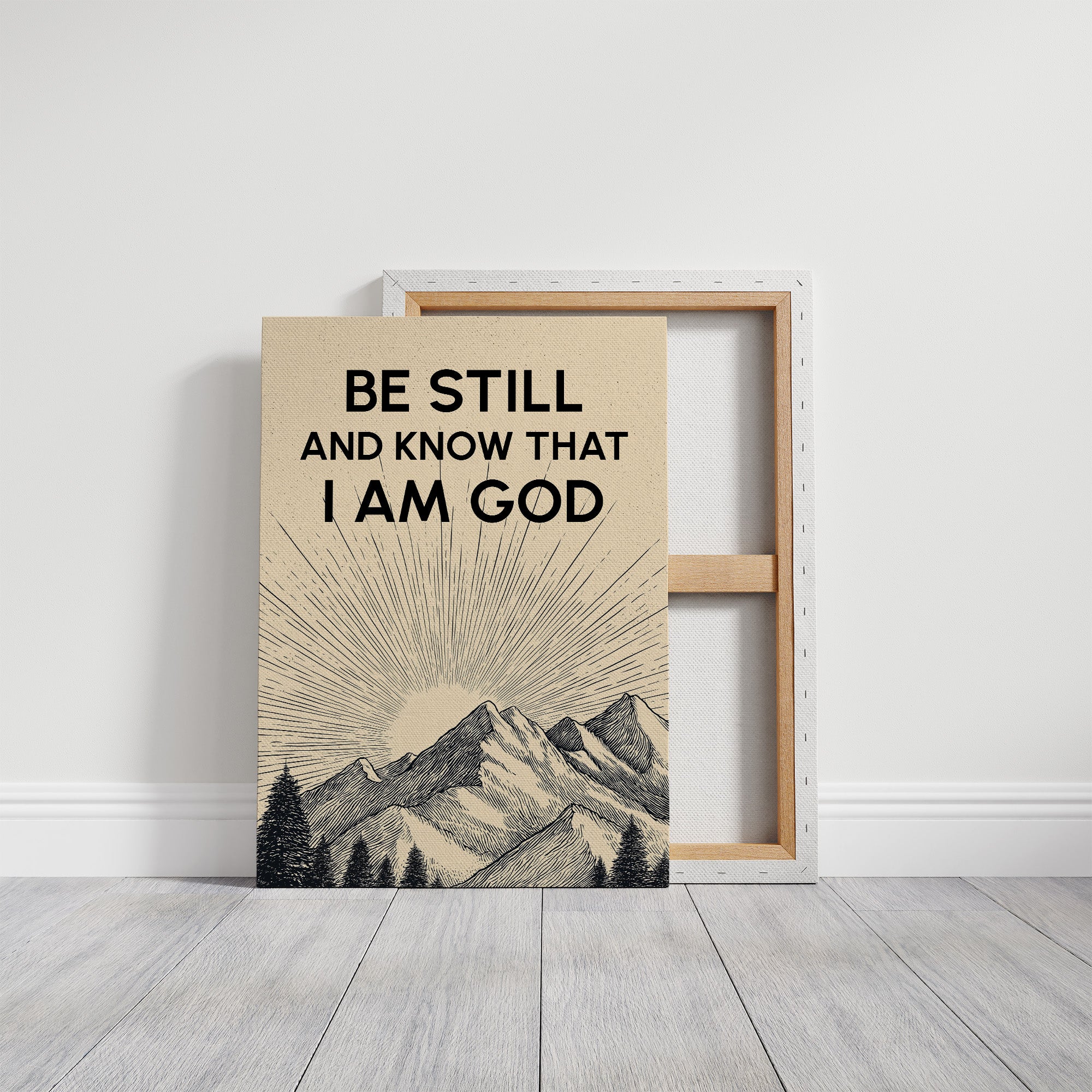 Be Still Mountain Sunrise