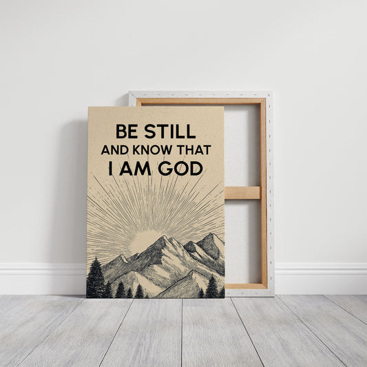 Be Still Mountain Sunrise
