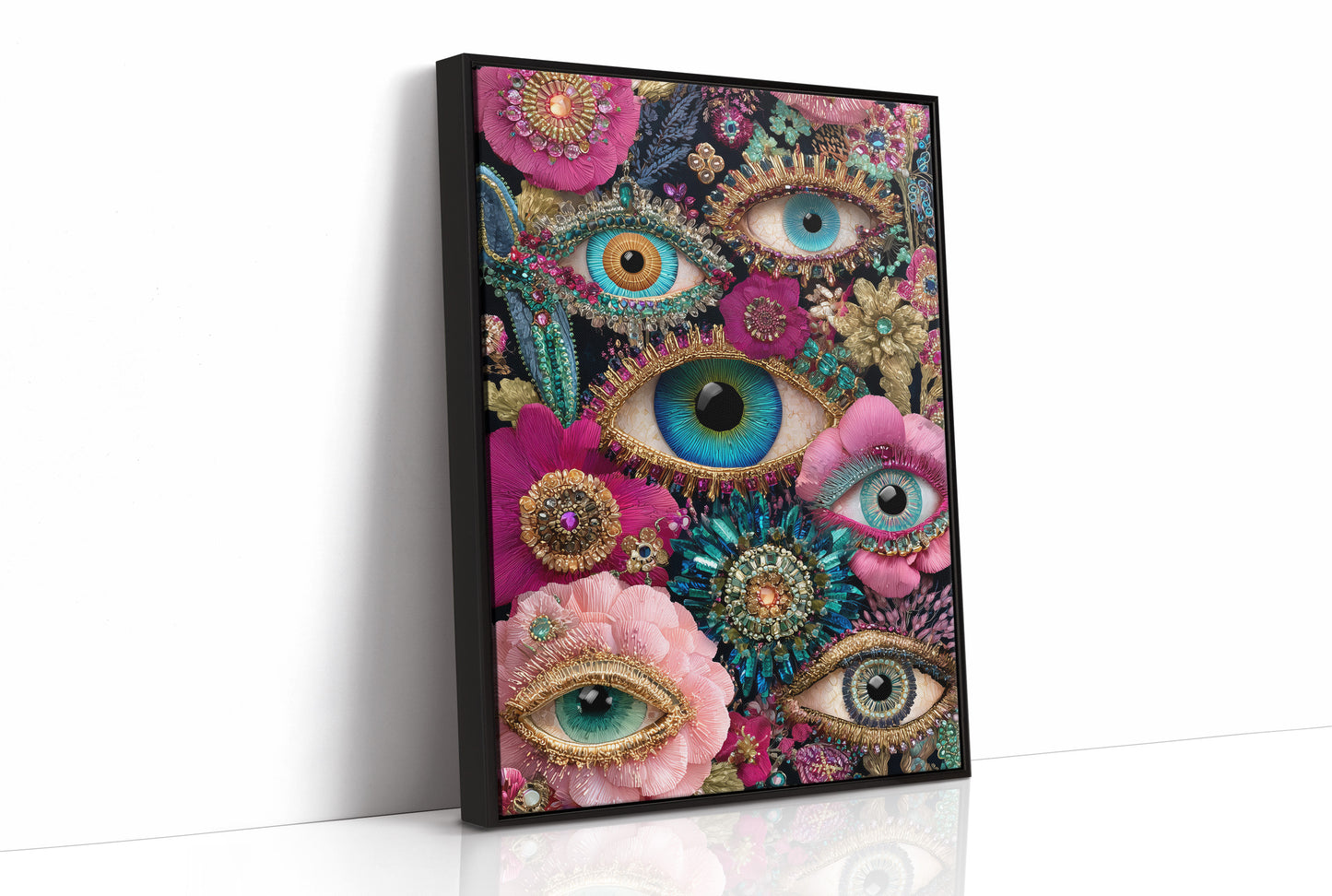 Gilded Eyes in Bloom
